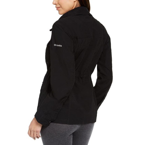 Columbia Women's Tanner Ranch Black Jacket Medium NEW $130 - Picture 2 of 4